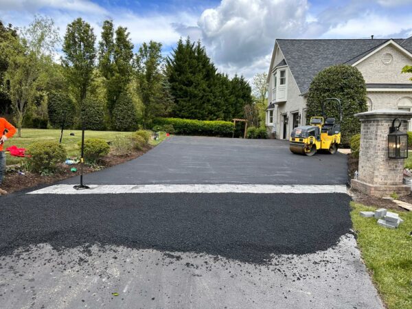 asphalt driveway